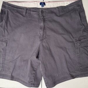 Men’s Cargo Shorts, Gray, Size 46
